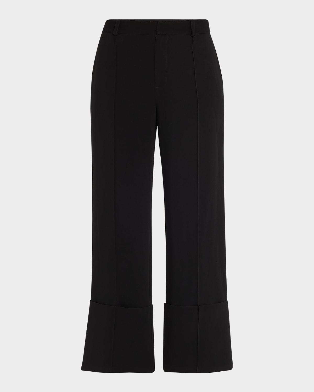 Cinq A Sept Alliston Wide Leg Pants In Black Product Image