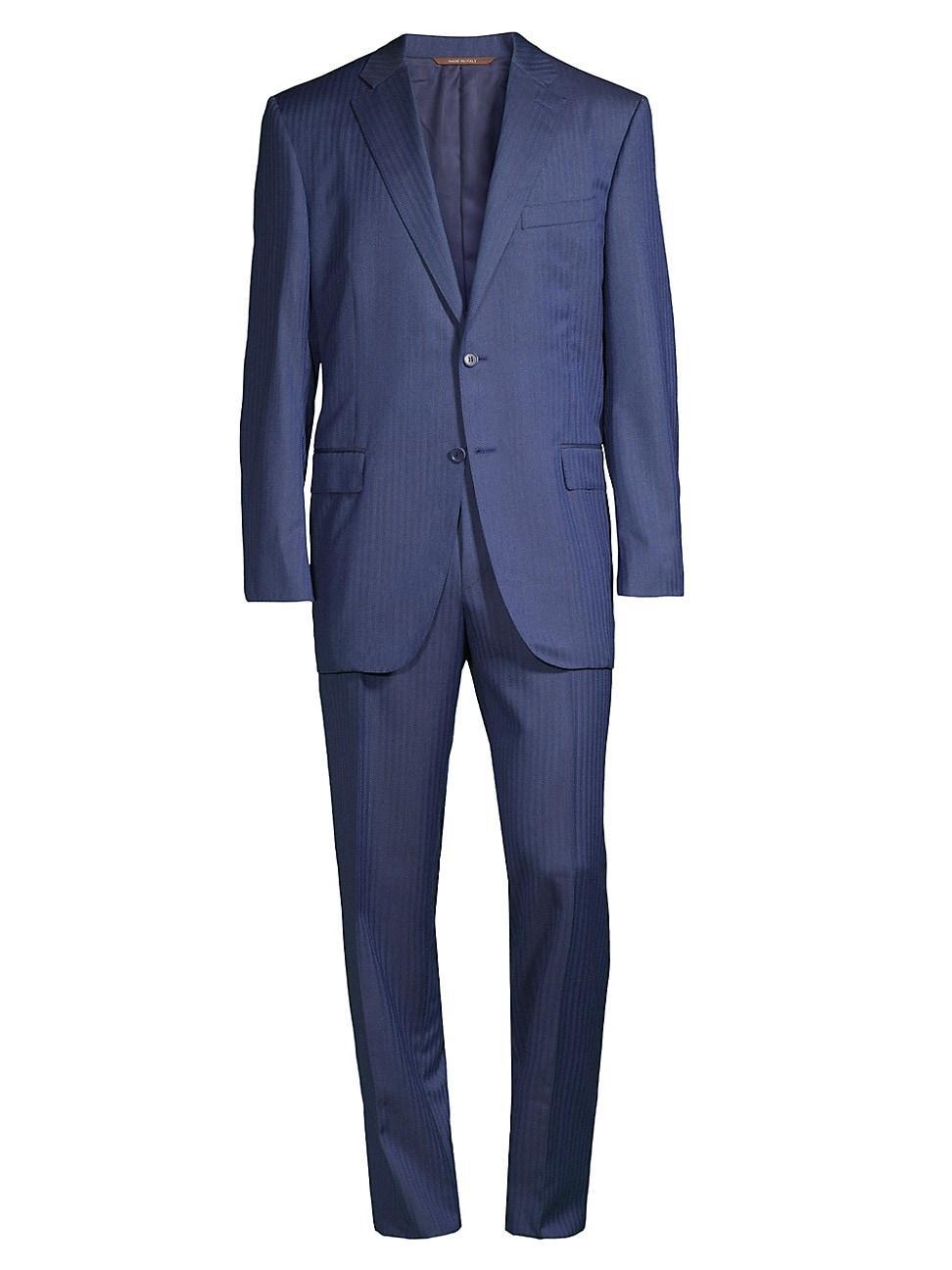 Mens Siena Classic-Fit Wool Suit Product Image