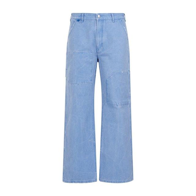 ACNE STUDIOS Distress Detailed Wide In Blue Product Image