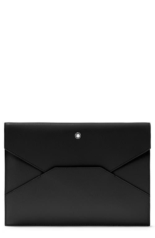 Mens Sartorial Leather Envelope Pouch Product Image