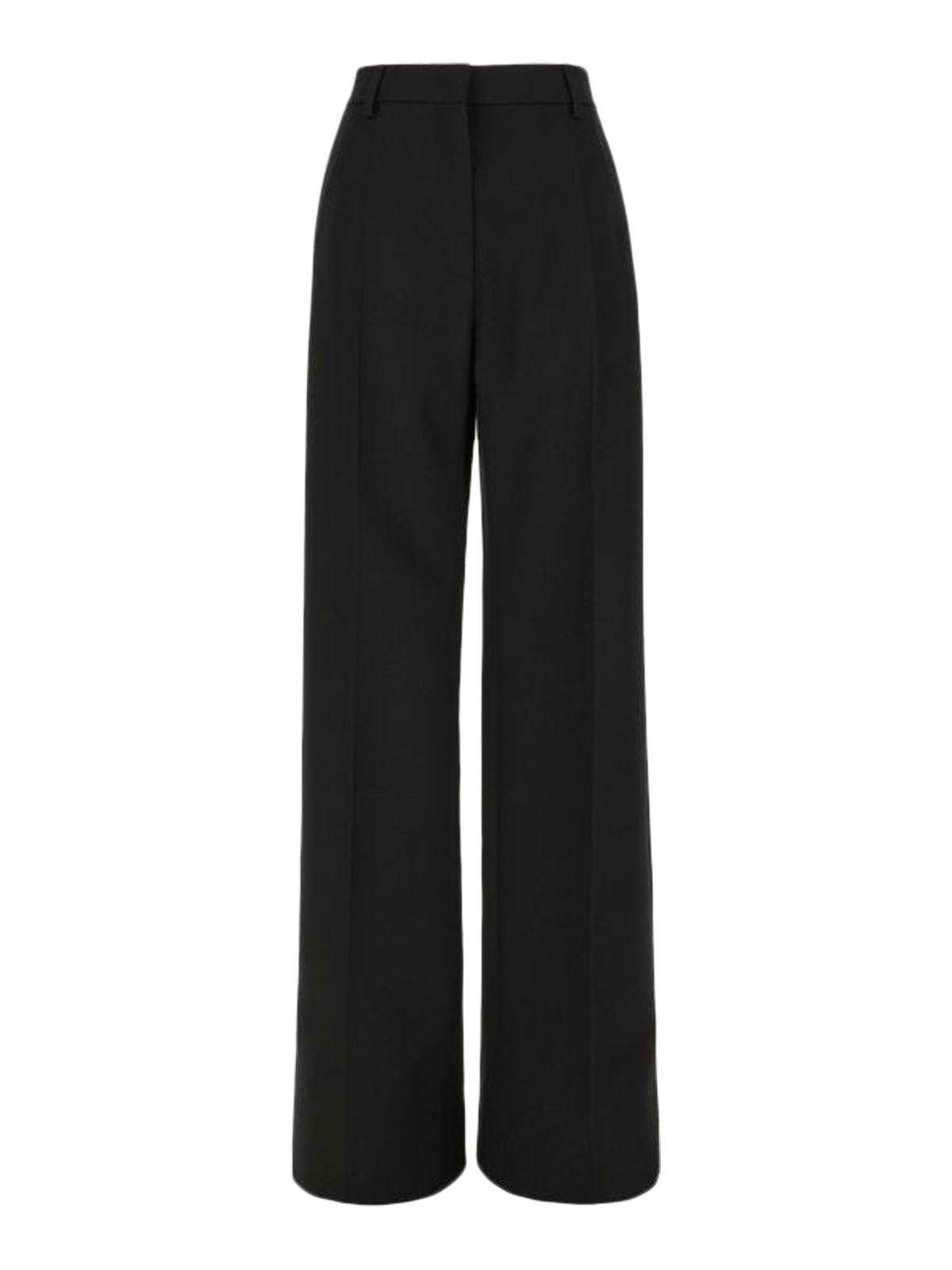 VALENTINO Grisaille Trousers In Black Product Image