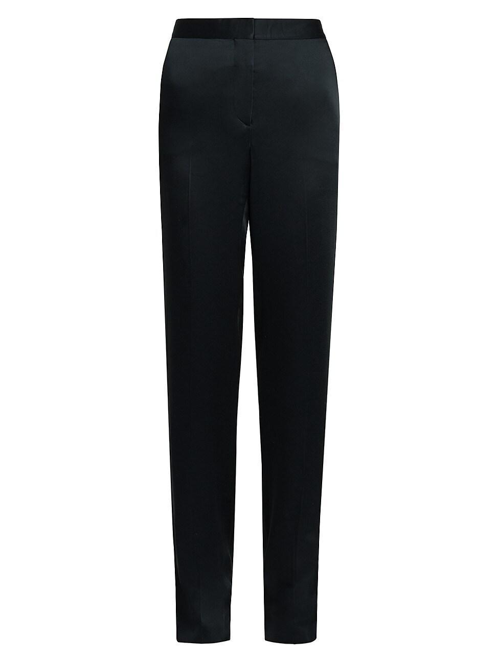 Womens High-Rise Straight-Leg Pants product image