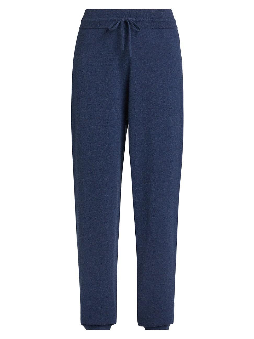 Womens Stretch-Cotton Relaxed Joggers Product Image