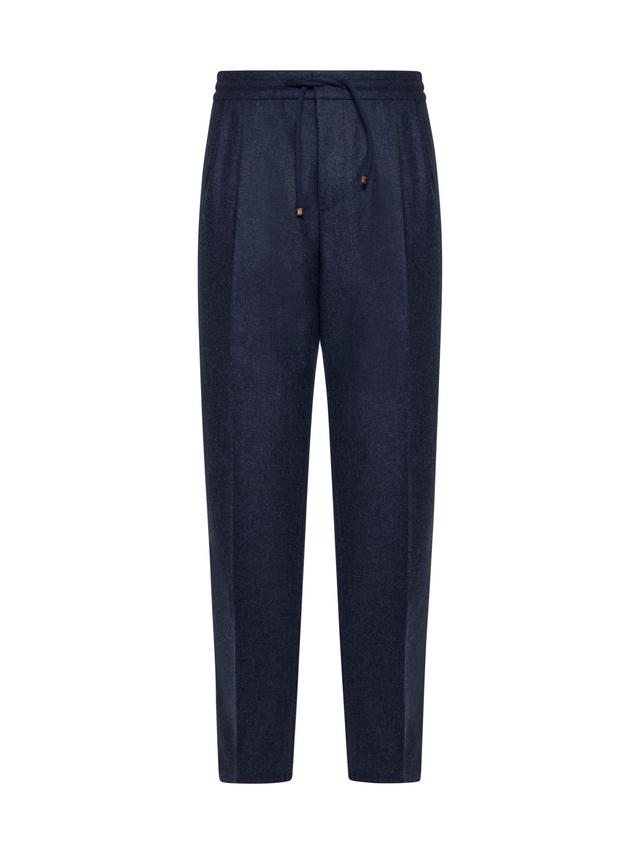 Pleated Trousers In Black Product Image