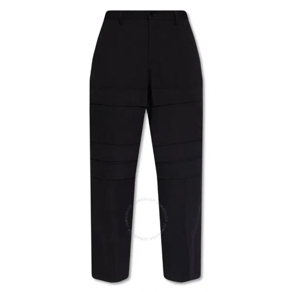 Tapered Cargo Trousers In Black Product Image