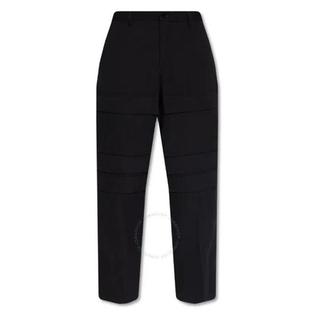 Tapered Cargo Trousers In Black Product Image