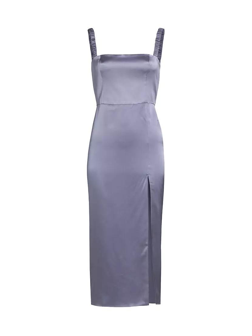 Mileena Silk Midi-Dress Product Image