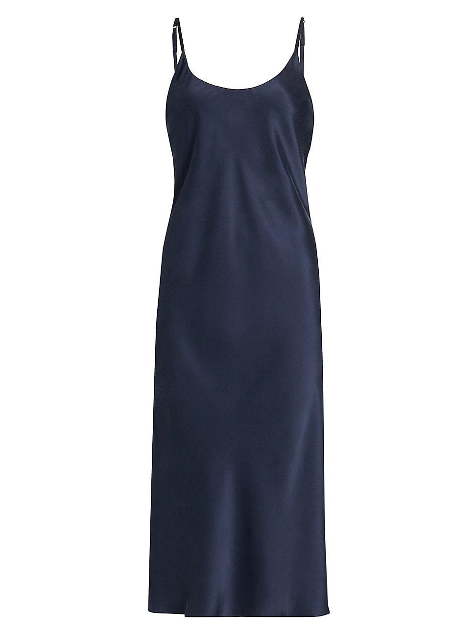 Womens Washable Silk Slip Dress Product Image