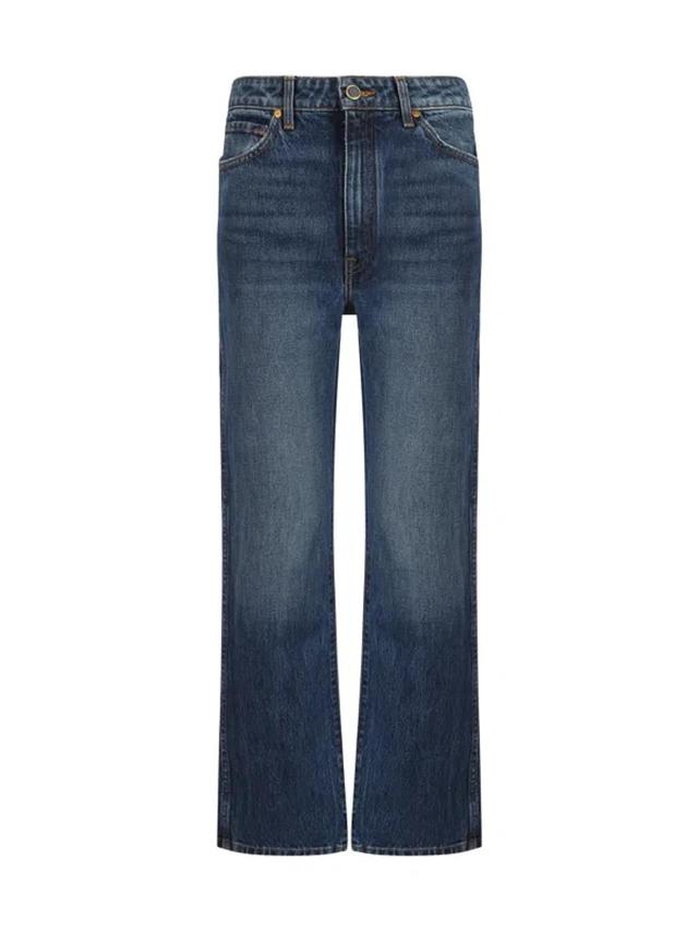 Albi High-rise Straight Jeans In Archer Product Image