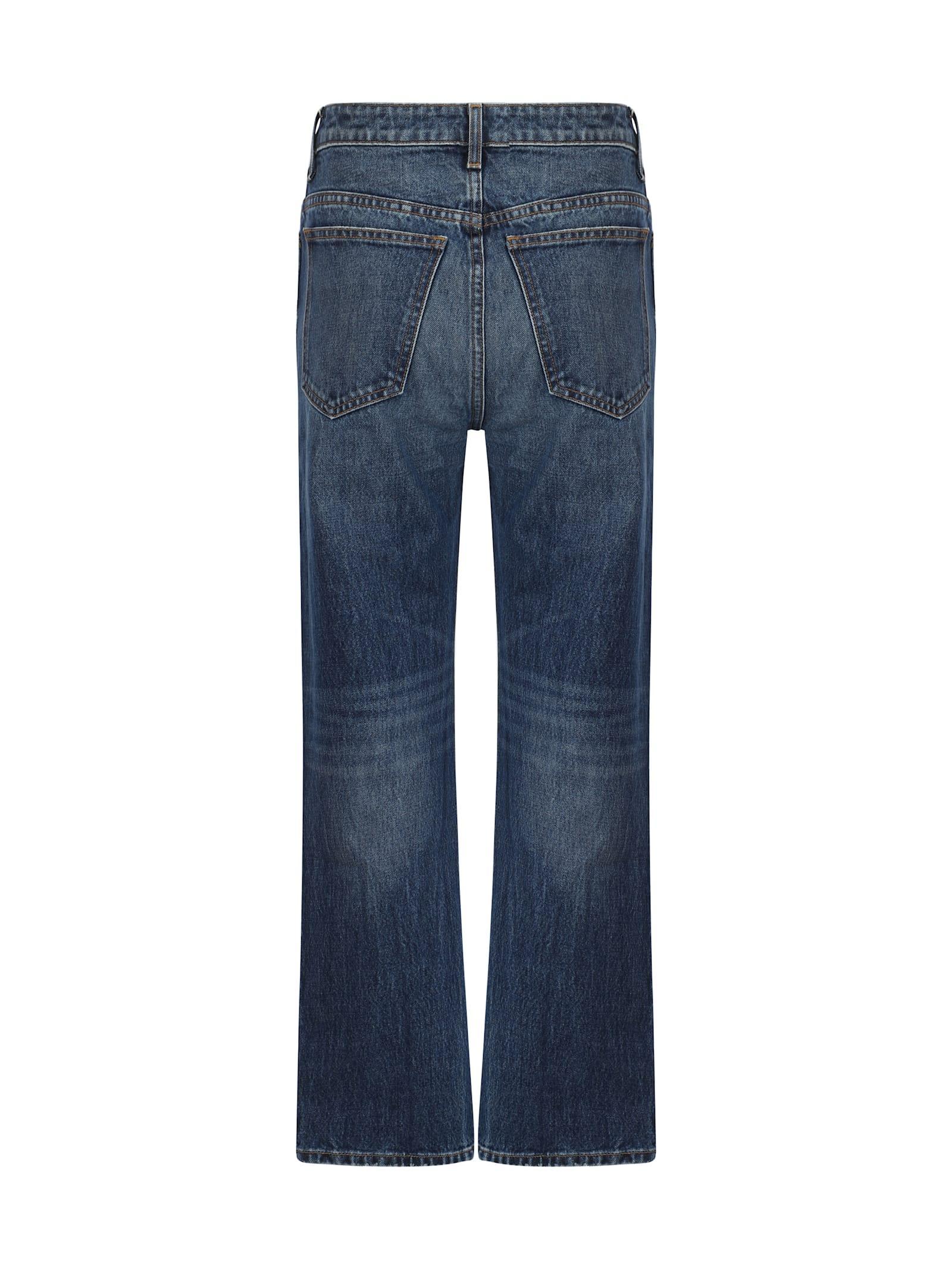 KHAITE Abigail Jeans In Blue Product Image