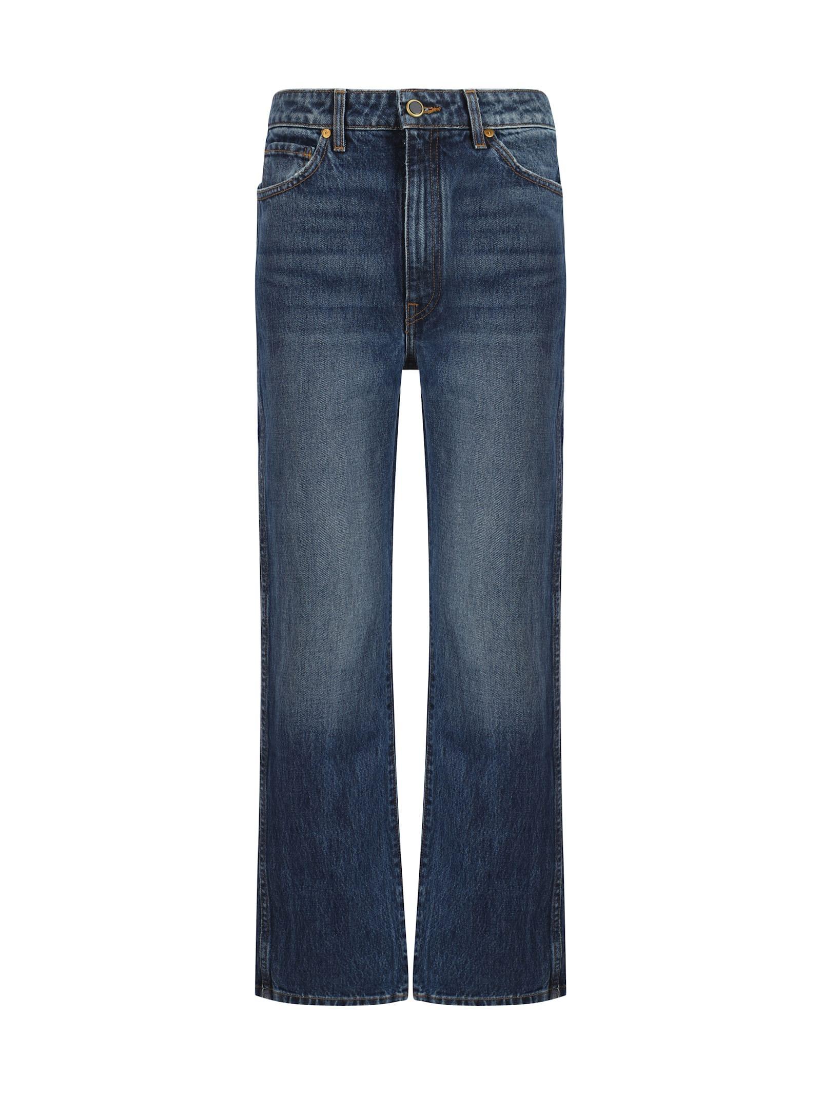 KHAITE Abigail Jeans In Blue Product Image