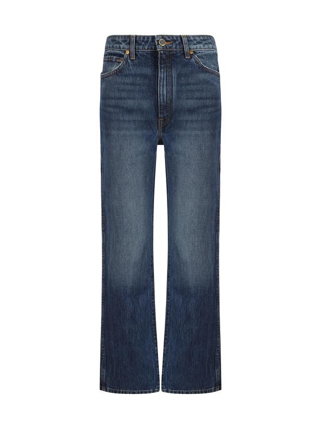 KHAITE Abigail Jeans In Blue Product Image