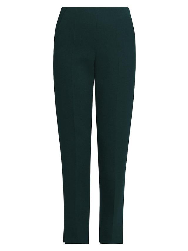 Womens Stretch Wool Straight Pants Product Image