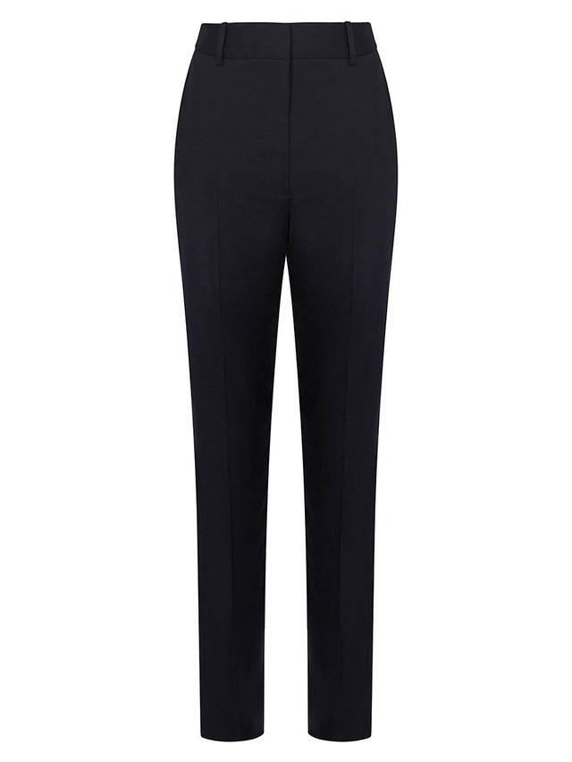 Arctic Fleece Lined Womens Stretch Pants - Short Length - Navy Product Image