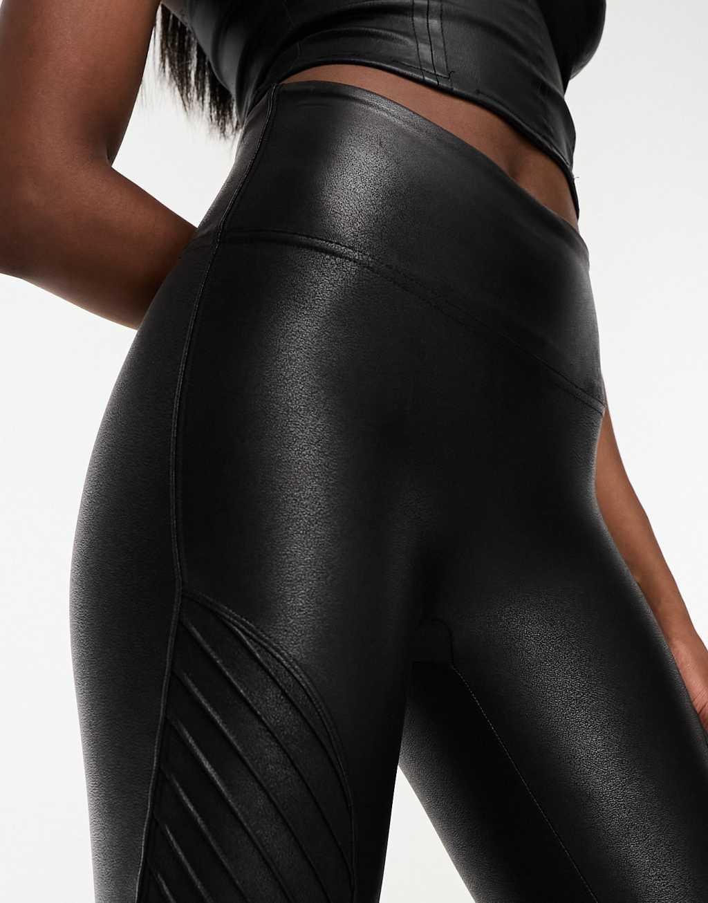 Spanx Moto Faux Leather Leggings Product Image