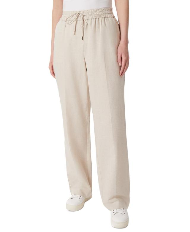 Women's Pull-On Drawstring Wide-Leg Trousers Product Image