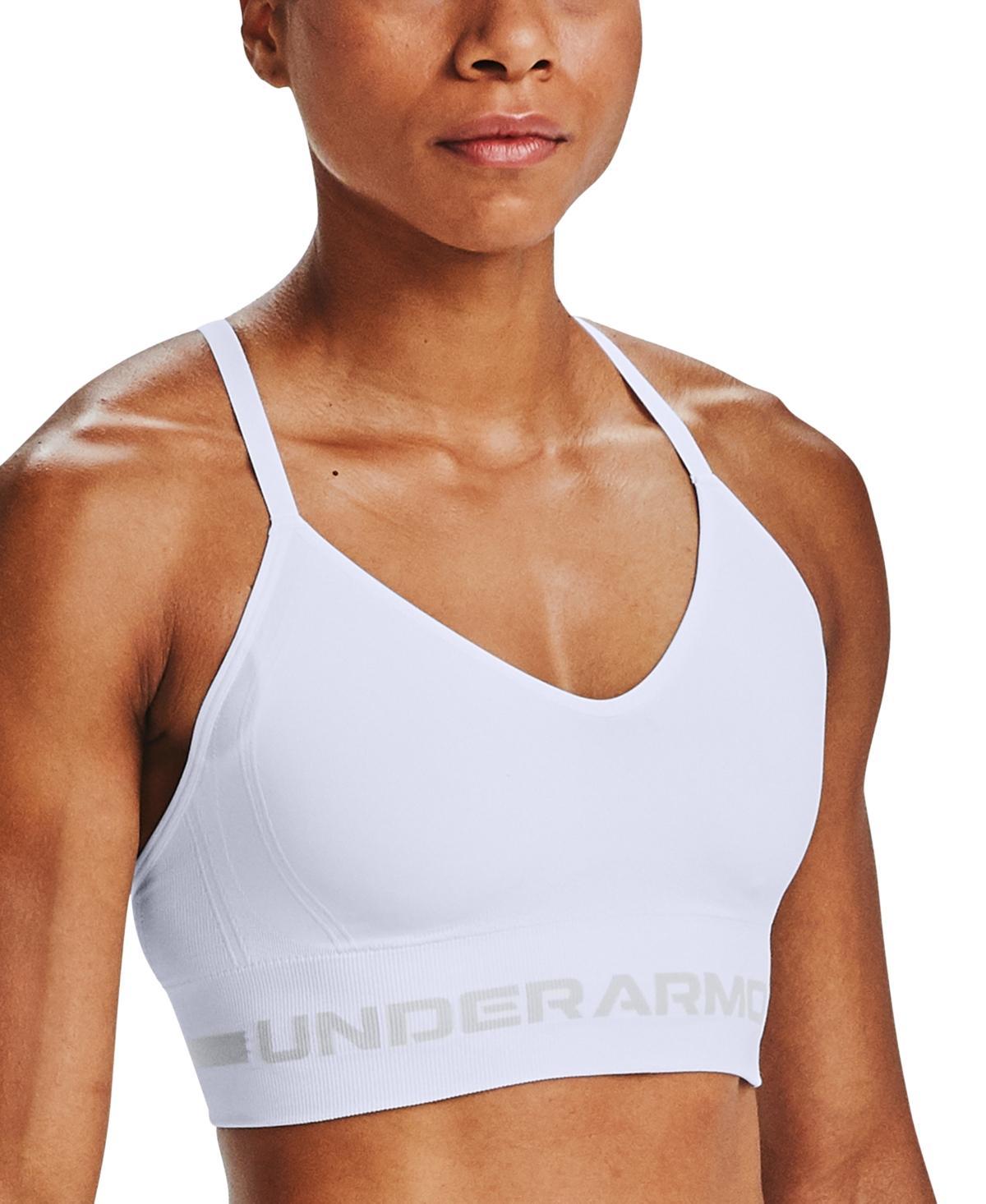 Under Armour Womens Under Armour Seamless Low Long Bra - Womens Product Image