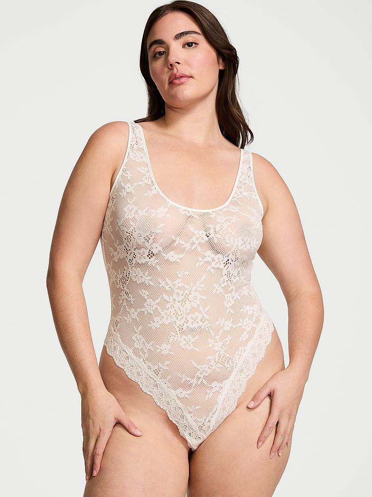 Lace Scoop Bodysuit Product Image