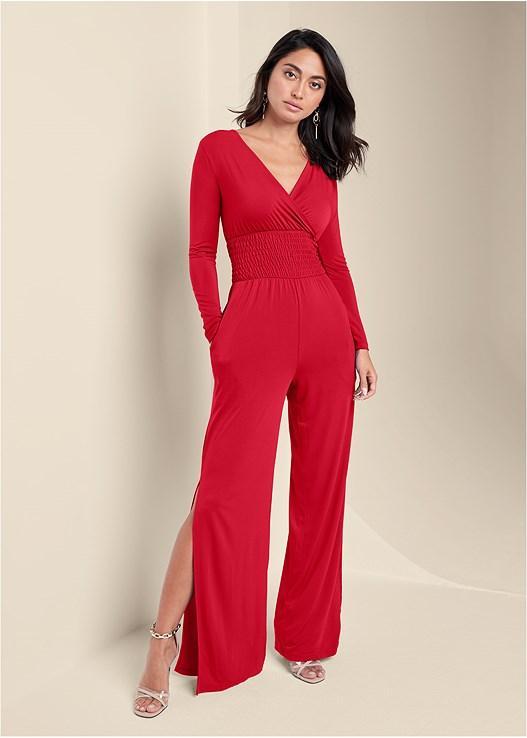 Smocked Waist Jumpsuit Product Image