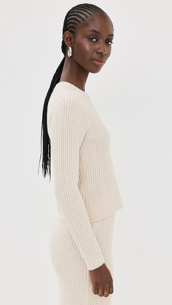 CO Ruched Knit Top | Shopbop Product Image