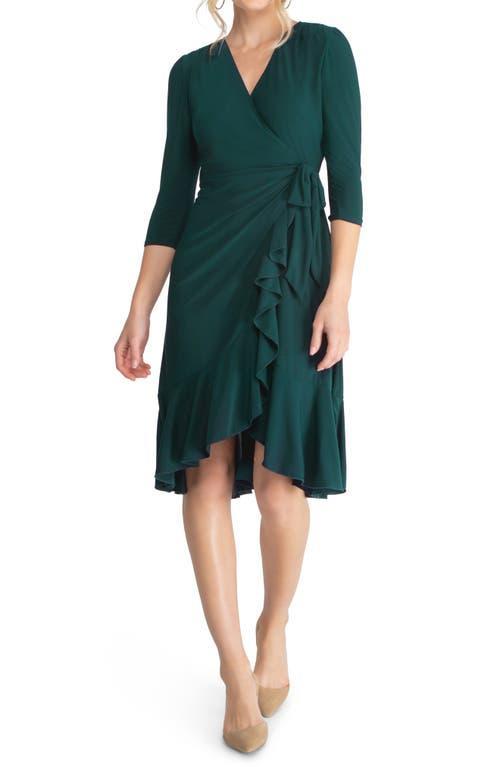 Kiyonna Whimsy Wrap Dress Product Image