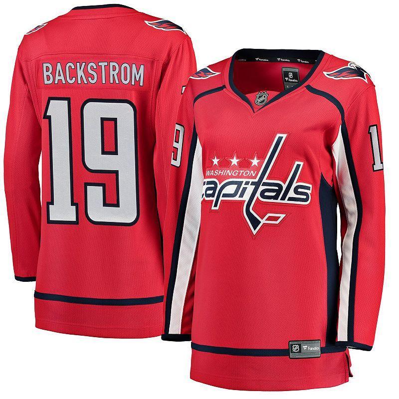 Womens Fanatics Branded Nicklas Backstrom Home Breakaway Player Jersey Product Image