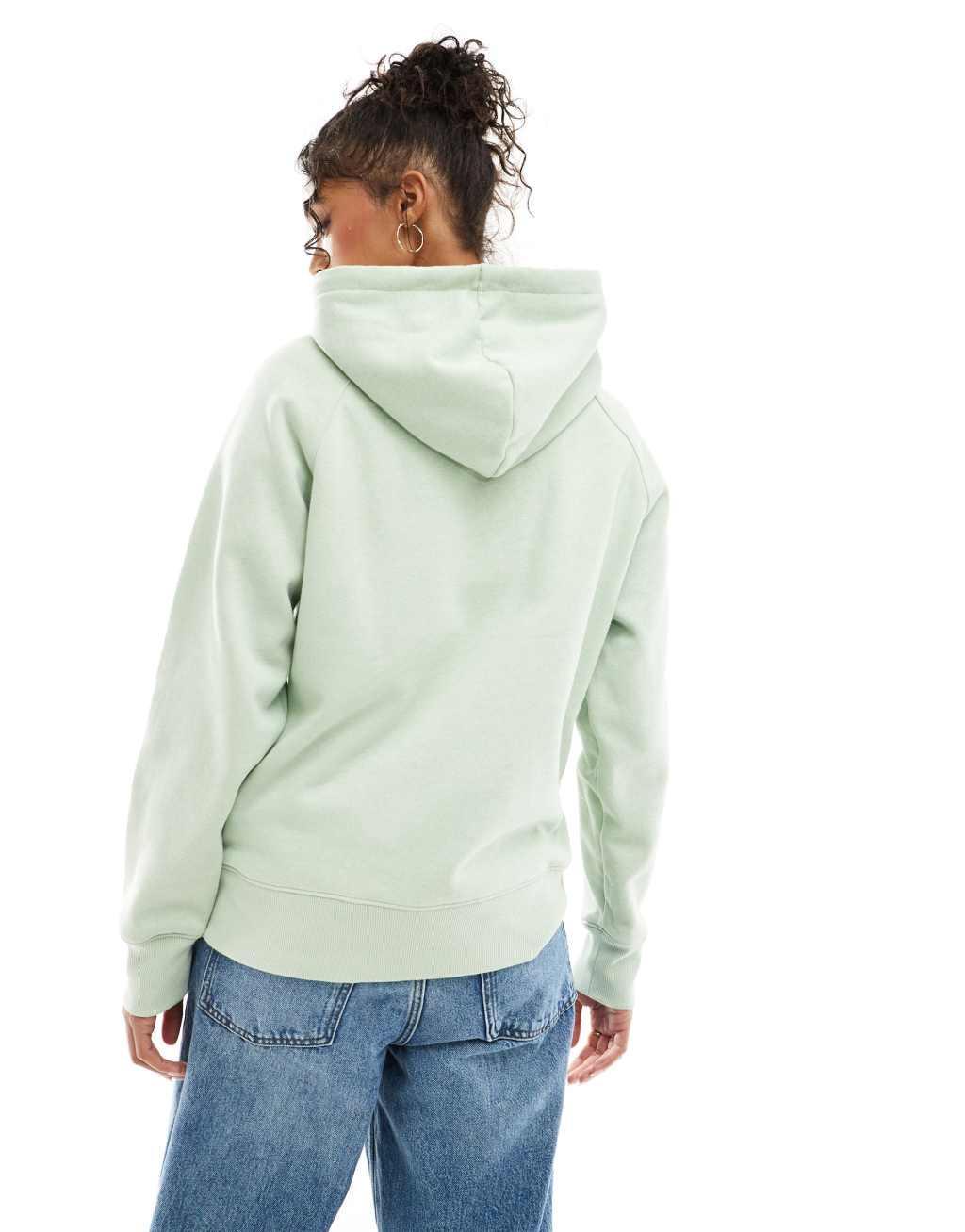 The North Face Evolution pullover fleece hoodie in sage green Product Image