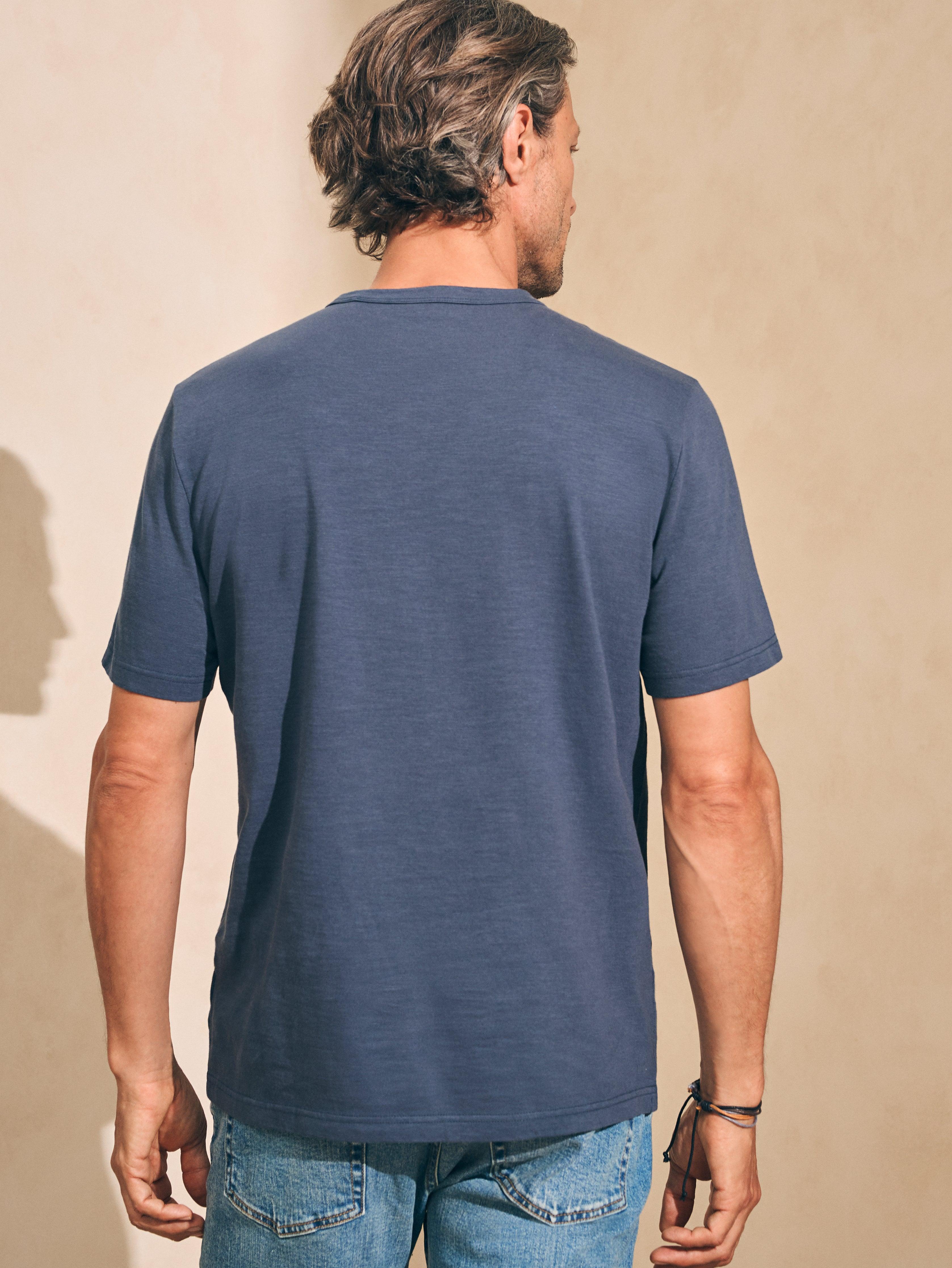 Sunwashed Tee - Dune Navy Male Product Image