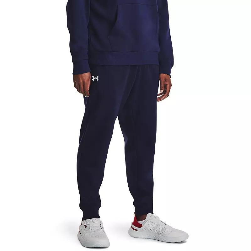 Under Armour Mens Rival Tapered-Fit Fleece Joggers Product Image