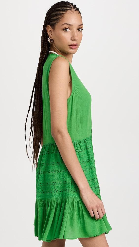 Playa Lucila Eyelet Mini Dress | Shopbop Product Image