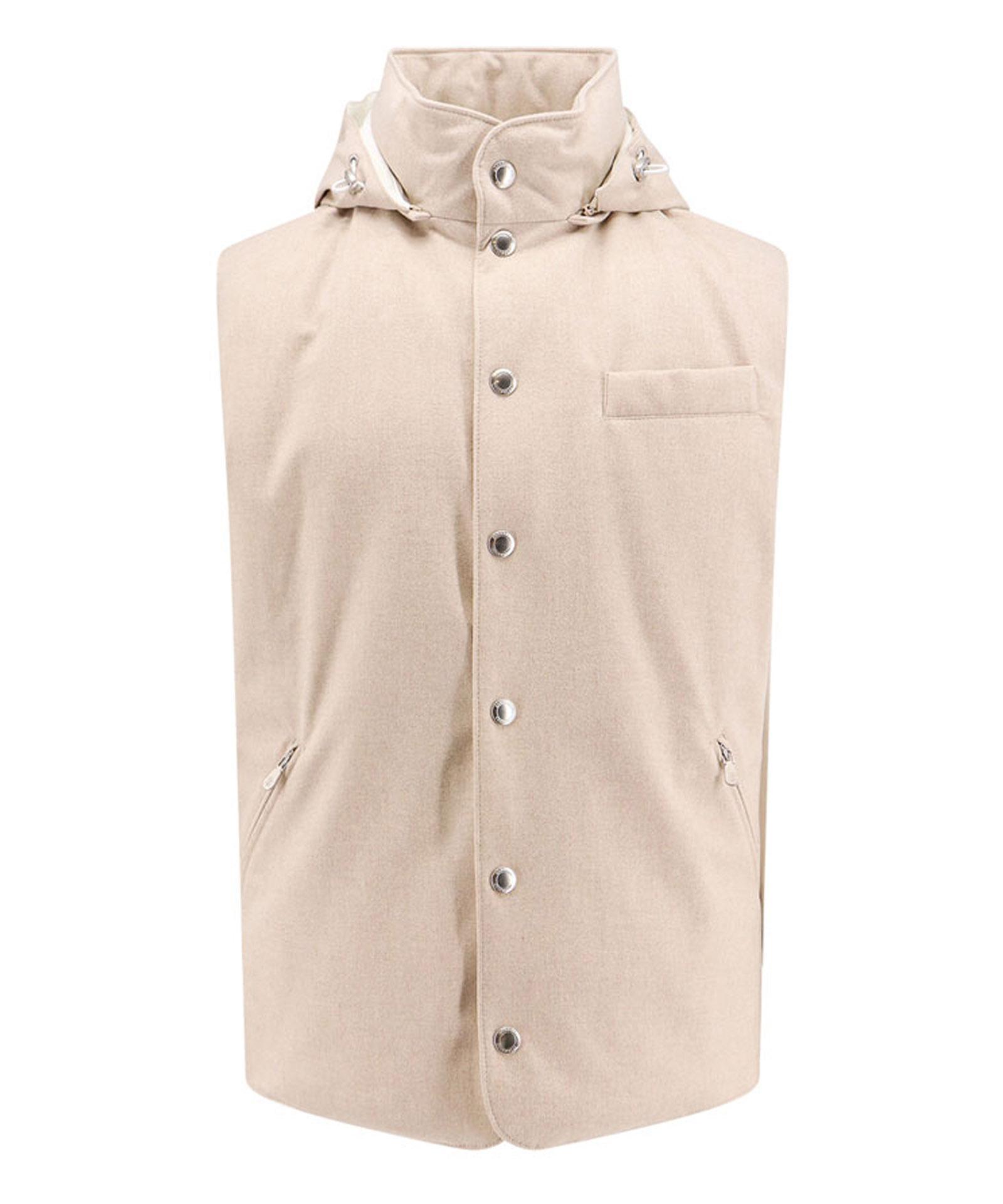 Vest In Beige Product Image