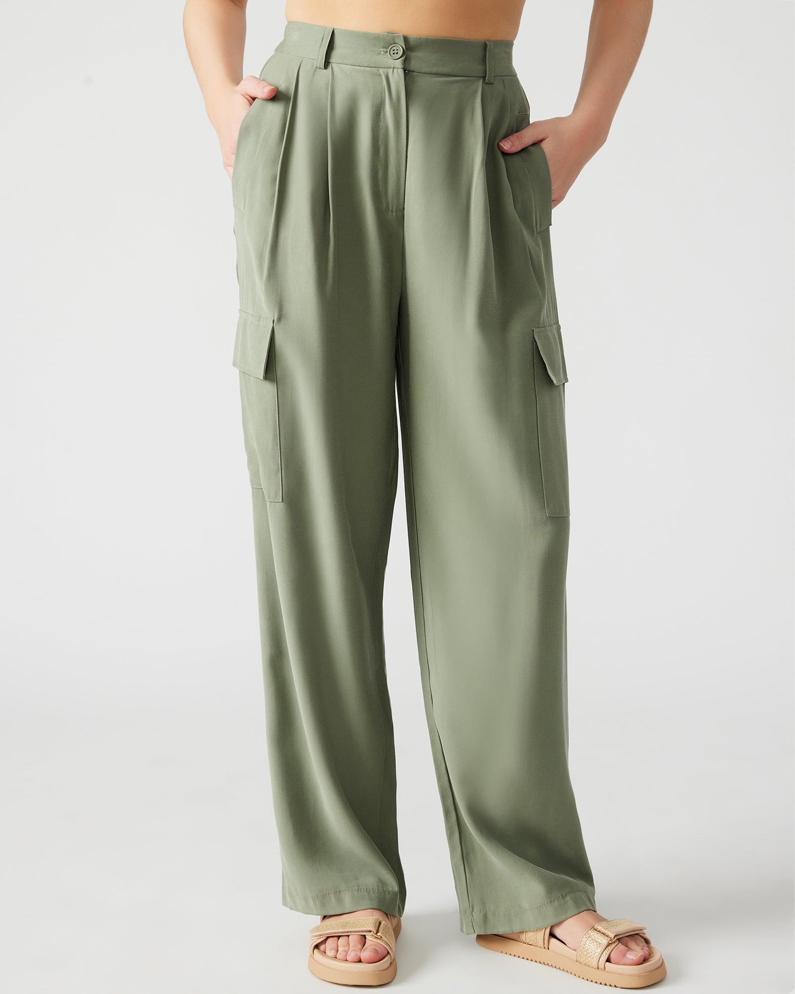 DAYA PANT OLIVE Female Product Image