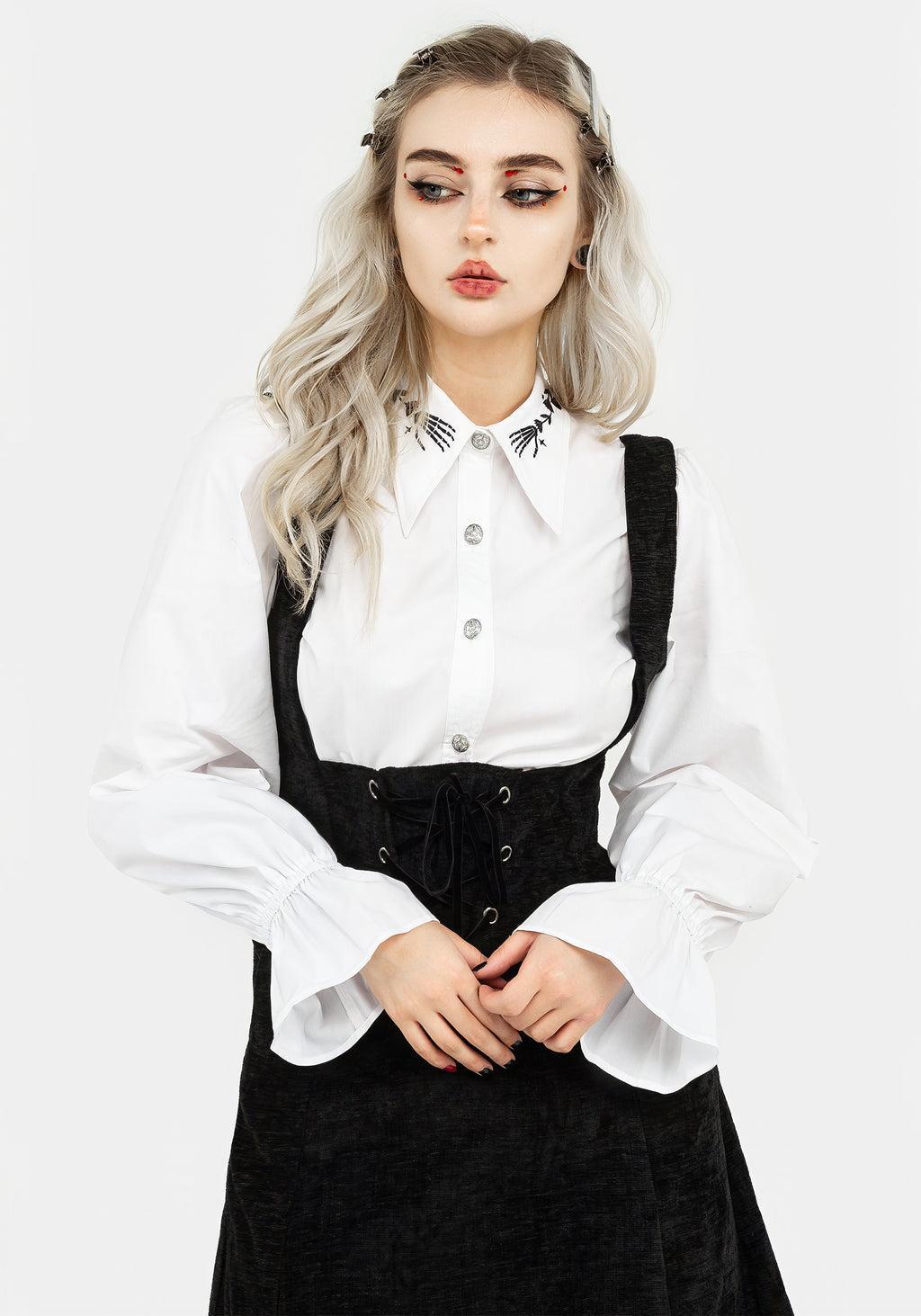 Tempora Embroidered Button Up Shirt Product Image