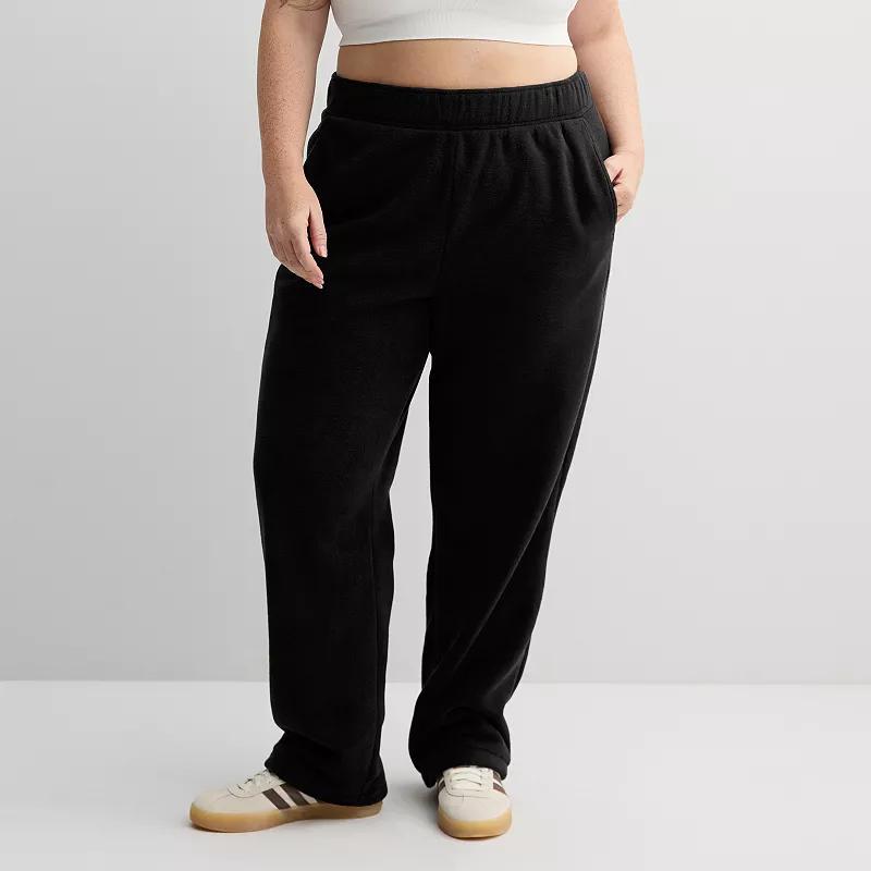 Plus Size Tek Gear Micro Fleece Pants, Womens Product Image