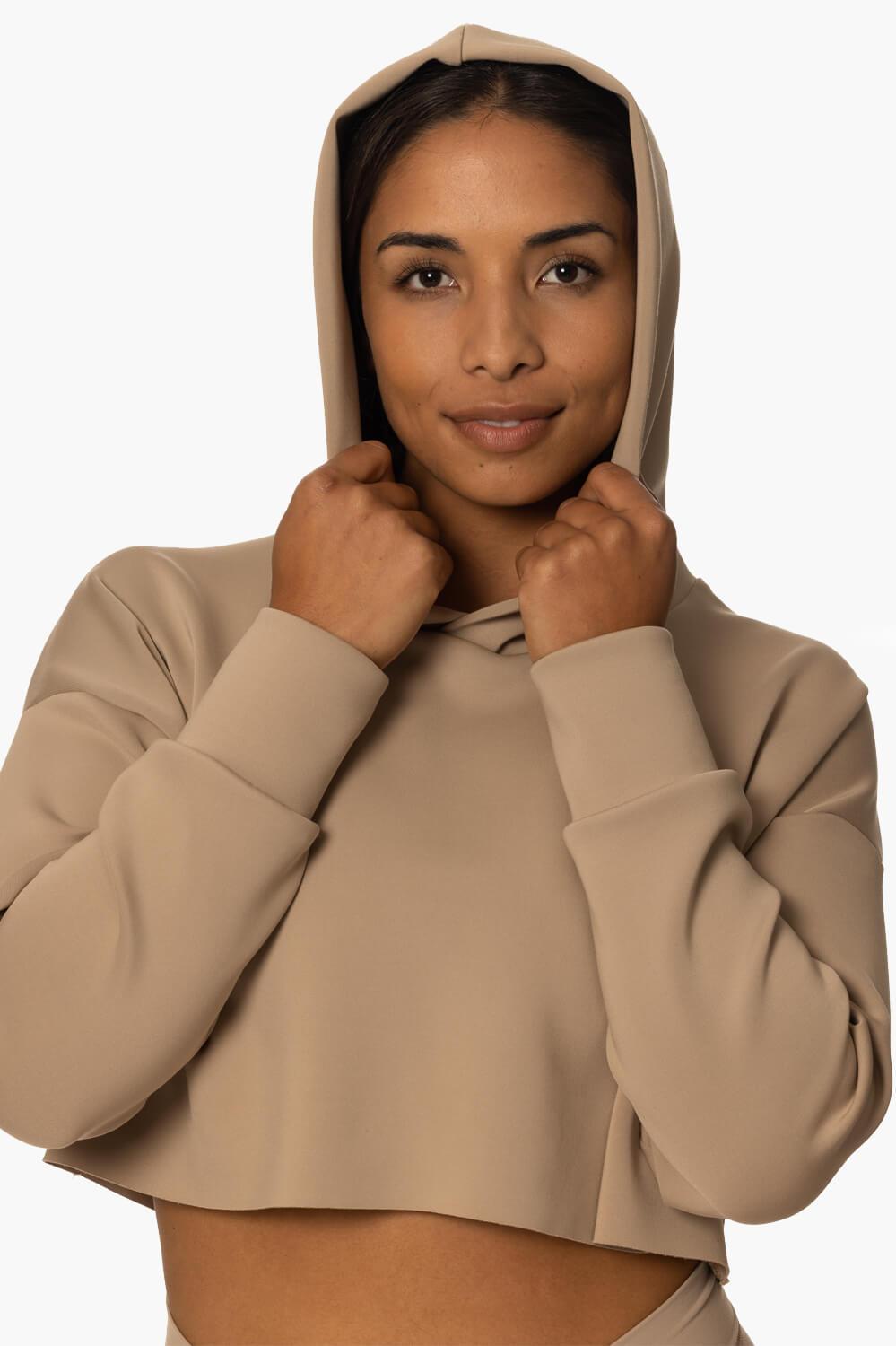 Cardiff Cropped Hoodie Product Image