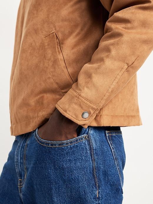 Faux-Suede Jacket Product Image