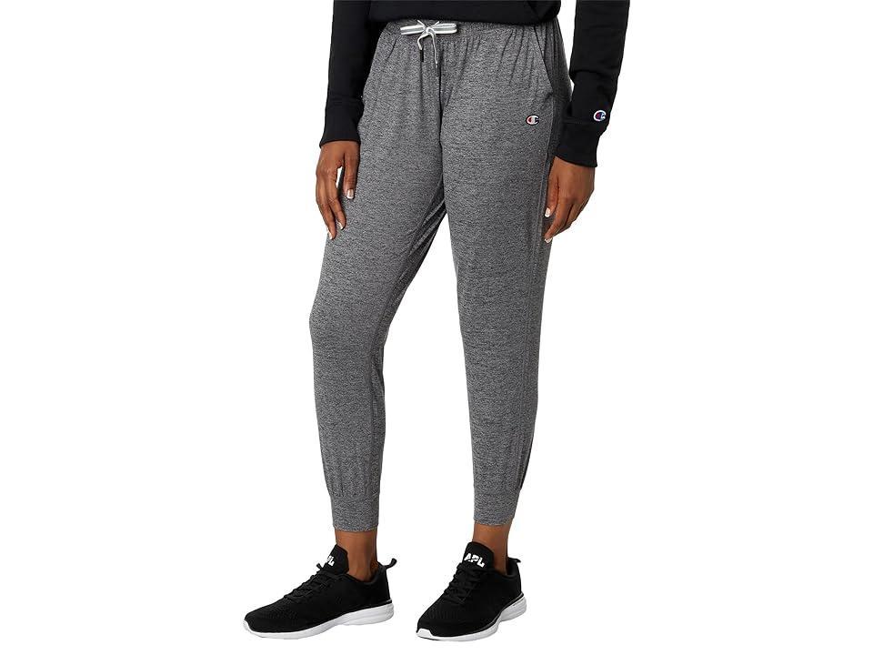 Champion Soft Touch Jersey Joggers (Ebony Heather) Women's Casual Pants product image