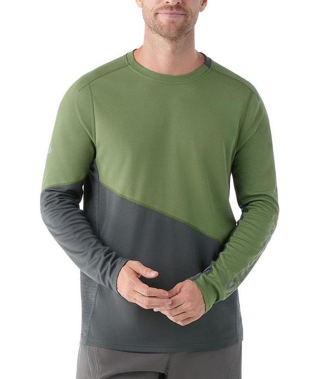 SmartWool Color Block Mountain Bike Long Sleeve T-Shirt Product Image