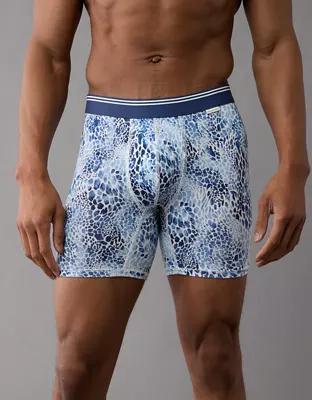 AEO Men's Cheetah 6" Ultra Soft Boxer Brief Product Image