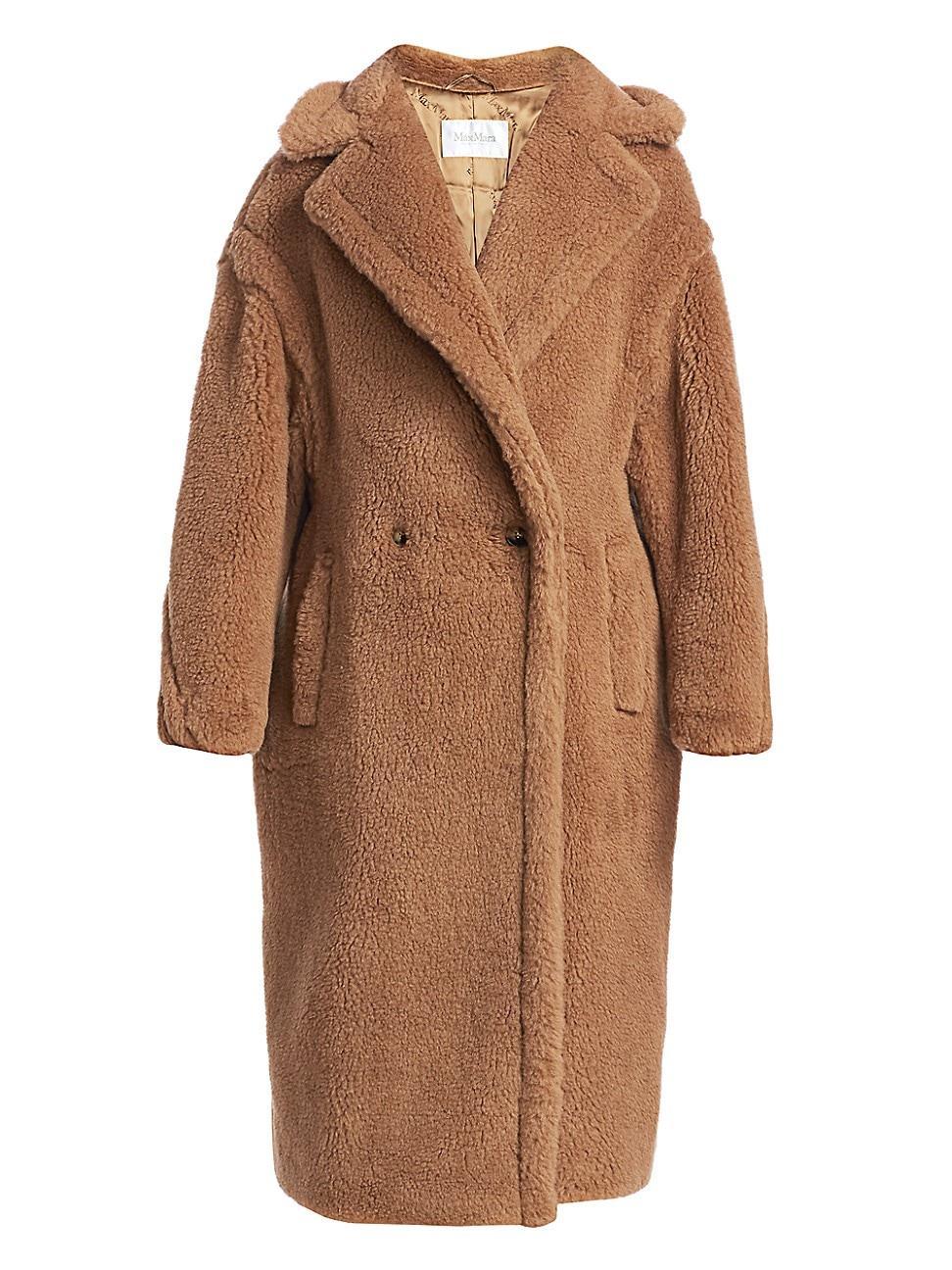 Womens Teddy Bear Icon Coat Product Image