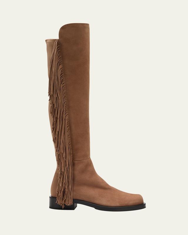 Stuart Weitzman 5050 Bold Fringe Boots Women's Boots Product Image