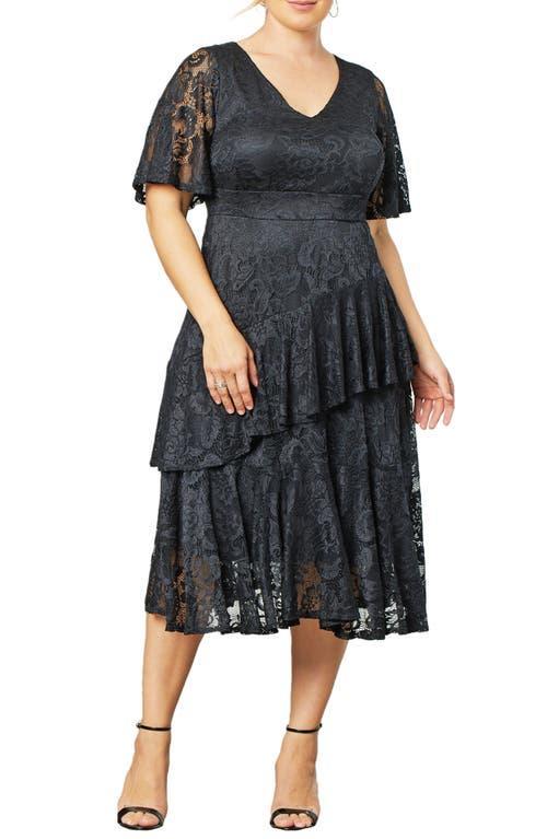 Womens Lace Affair Cocktail Dress Product Image