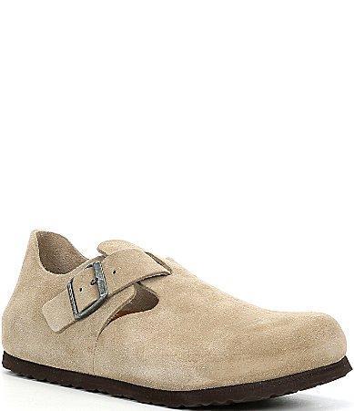 Birkenstock Womens London Suede Slip On Shoes Product Image