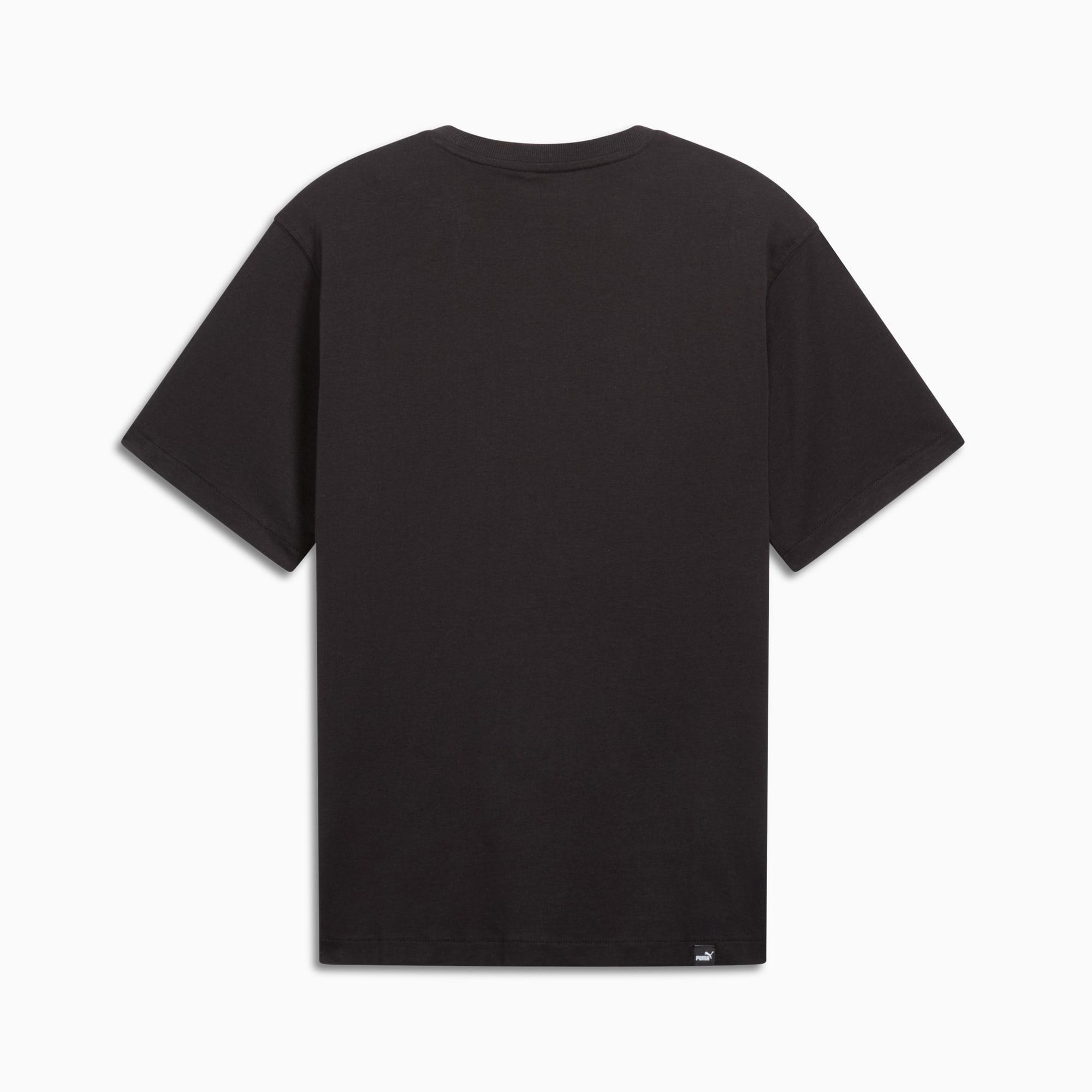 0797. Tech Essential™ Relaxed Tee - Black/Black "Brush Wings/ASRV" Product Image