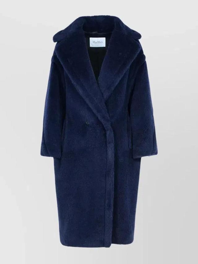 MAX MARA 'tedgirl' Alpaca Blend Coat In Black Product Image