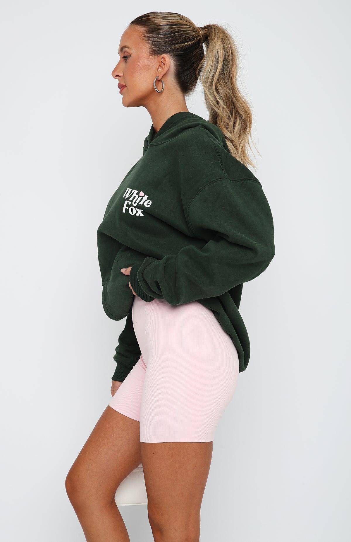 All You Need Is Love Hoodie Forest Green Product Image