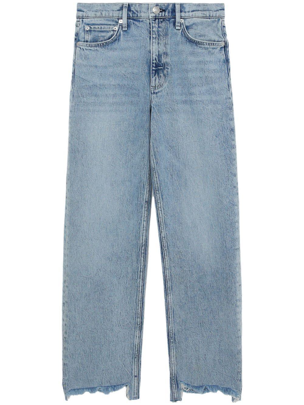 Harlow Straight-leg Jeans In Blue Product Image