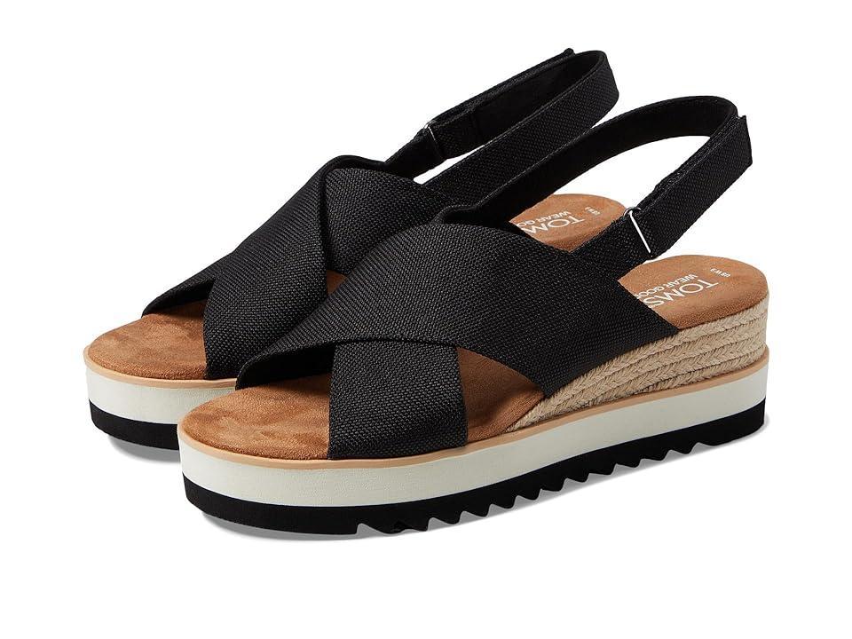 TOMS Diana Crossover Women's Sandals Product Image