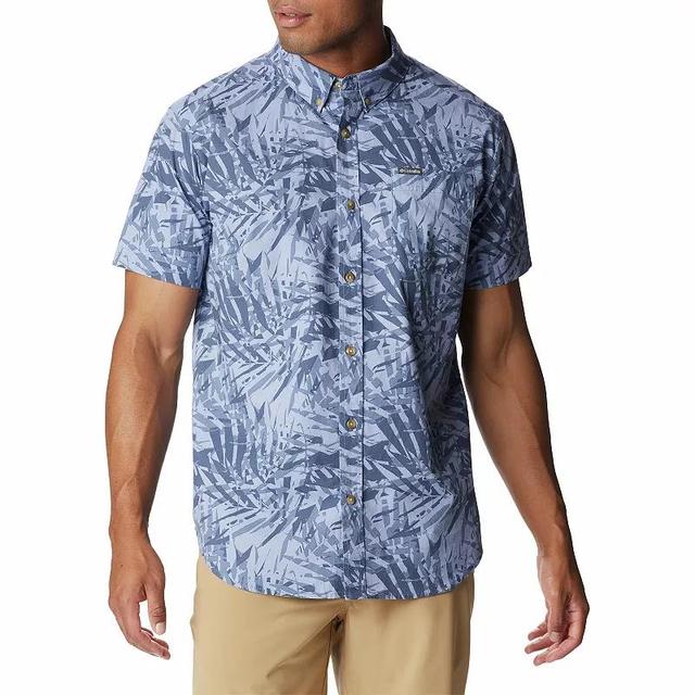 Columbia Mens Rapid Rivers Printed Short Sleeve Shirt- Product Image