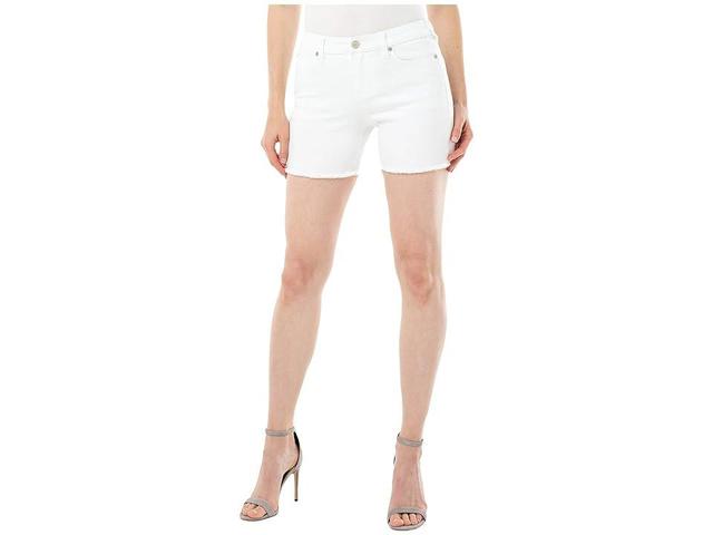 Liverpool Los Angeles Vickie Fray Hem Shorts (Bright ) Women's Shorts Product Image